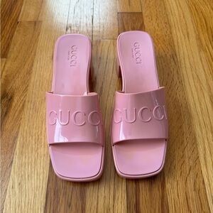 Gucci Rubber Sandals